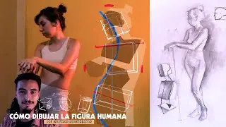 Cómo dibujar la figura humana con módulos geométricos