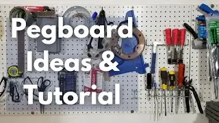 Pegboard Attachments: DIY Tutorial & Ideas