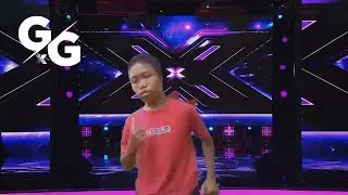 Tarian Penghambat Rezeki.... Lord Alul ikut audisi X FACTOR INDONESIA