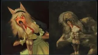 Verbally Described Meme #72: Goya Cat Girl Devouring Her Master (Deep Dive)