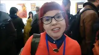 Saludo de Kelly Sue DeConnick en el 36 Salón del Cómic de Barcelona