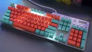 New keycap color for AK35I#keyboard #diy #mechanicalkeyboard #keycaps