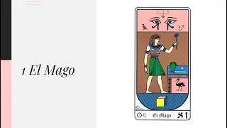 Egyptian Tarot: 1 The Magician