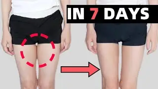 1 WEEK Thigh Gap Challenge | 10 Min INNER THIGH Workout (Knee Friendly, No Equipment)