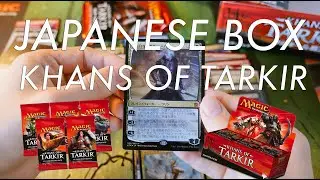 BEST SET in the last 5 years? - Japanese Khans of Tarkir Booster Box Opening