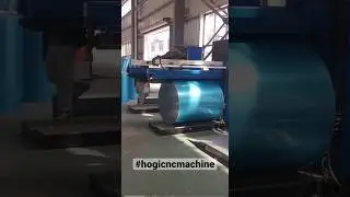 HOGI Cylinders product production line - Roll forming, welding, flanging 