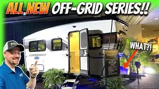 👀 NEW SERIES FIRST LOOK!! All New Jayco Volare ☀️ Off Grid ☀️ Solar ☀️ Lithium Travel Trailers!!