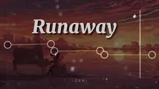 Aurora - Runaway , slowed edit (capcut)