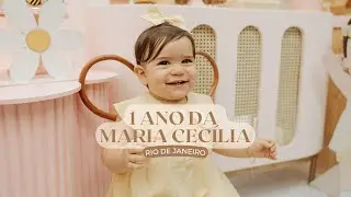 1 ano da Maria Cecília | Festa infantil no #riodejaneiro