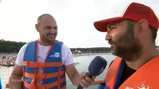 aquafunpark PINTA BEACH - live on German TV  💦