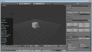 Знакомство с интерфейсом в Blender3d