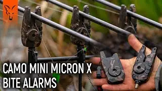 Camo Mini Micron X Alarms | Carp Fishing Bite Alarms | Fox International
