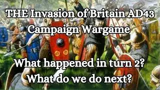 Roman Invasion AD43 Turn 2 Recap and Shocking Turn 3 options