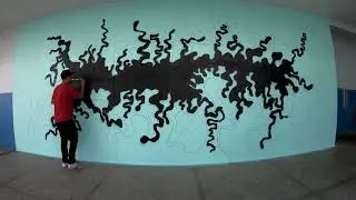 Jose de Diego Middle School Mural by Gustavo Oviedo