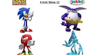 New Sonic Figure Waves Announced by Jakks Pacific