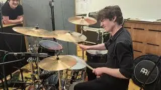 Studio Drum Solo Sound Check