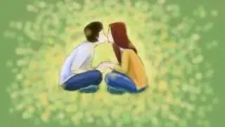 Hand drawn animation: The Kiss