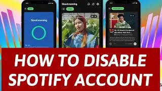 *UPDATED* HOW TO DISABLE/CLOSE YOUR ACCOUNT ON SPOTIFY! (EASY)
