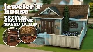 Jeweler's House - The Sims 4 Crystal Creations Speed Build (No CC)
