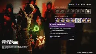Destiny Shadowkeep [4K]- Dead Ghost in Summoning Pits, Moon (A True Believer)