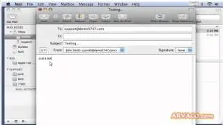 How to read and send e-mail messages in Apple Mail