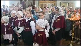 Проповедь епископа Максима в Никольском храме города Чаплыгина