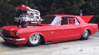 BIG V8 BLOWN STREET Muscle Car Engine SOUND Compilation