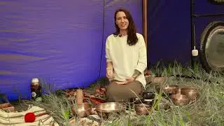 Звуковая медитация на фестивале йоги и творчества "Аура"
