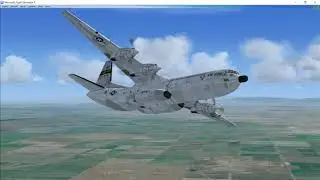 C-133 over Travis AFB