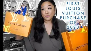 FIRST LOUIS VUITTON UNBOXING OF 2020!