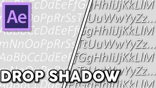 Drop Shadow | Adobe After Effects