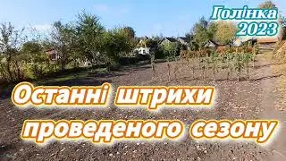 2023  Голінка.  Останні штрихи проведеного сезону