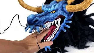 ONEPIECE Made the Huge Kaido(Dragon) Figure That can Swallow Human Hands