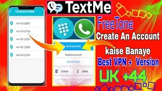 How to get Create An Account in [ FreeTone & Textme ] Create fake whatsapp account kaise banaye 2023