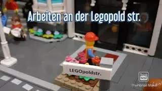 Lego Stadt Update/ Bau an der Legopold str.