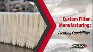 Custom Filter Manufacturing: Pleating Capabilities