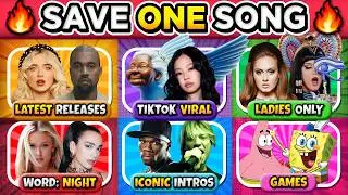 Save One Song RANDOM Rules, 6 SONGS✨Save your Favorite Tracks!🔥 | Music Quiz 2026