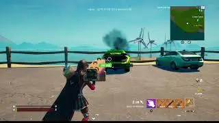 Satisfying explosion car in Fortnite ( 4K )