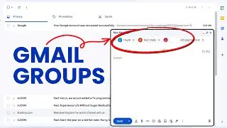 Gmail - How to Create Group Email List? Gmail Group List Making Demo