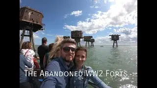 The Abandoned Maunsell Sea Forts. Red Sands Pirate Radio Station. 