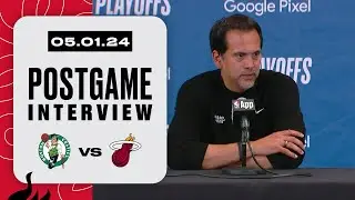 Erik Spoelstra Postgame Interview | Boston Celtics vs. Miami HEAT | May 1, 2024
