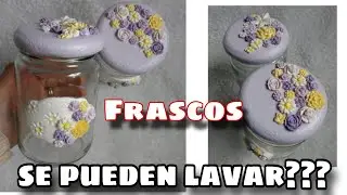 Frascos con PORCELANA FRIA se pueden lavar?