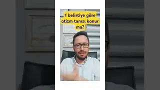 1 belirtiye göre otizm tanısı konur mu? #otizm #otizmbelirtileri #otistik