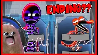 AKHIR CERITA ORANGE DAN PURPLE RAINBOW FRIEND !! Feat 