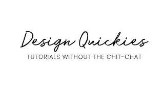 Design Quickies | Hello | A Quick Introduction