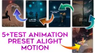 Alight Motion Text Animation Presets | Alight Motion Preset Download Link🔥