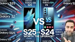 Samsung Galaxy S24 vs Galaxy S25 || What's changed? #smartphone #galaxys25 #galaxy #highlights #tech