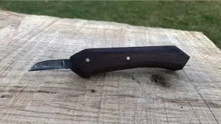 Making a New Type of Carving Knife