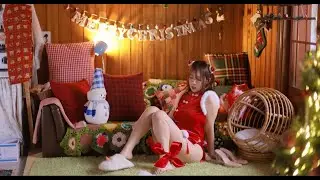 [4K] The Christmas red gravure lookbook everyone has been waiting for 