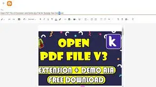 Open PDF File v Extension and Demo Aia File for Kodular free